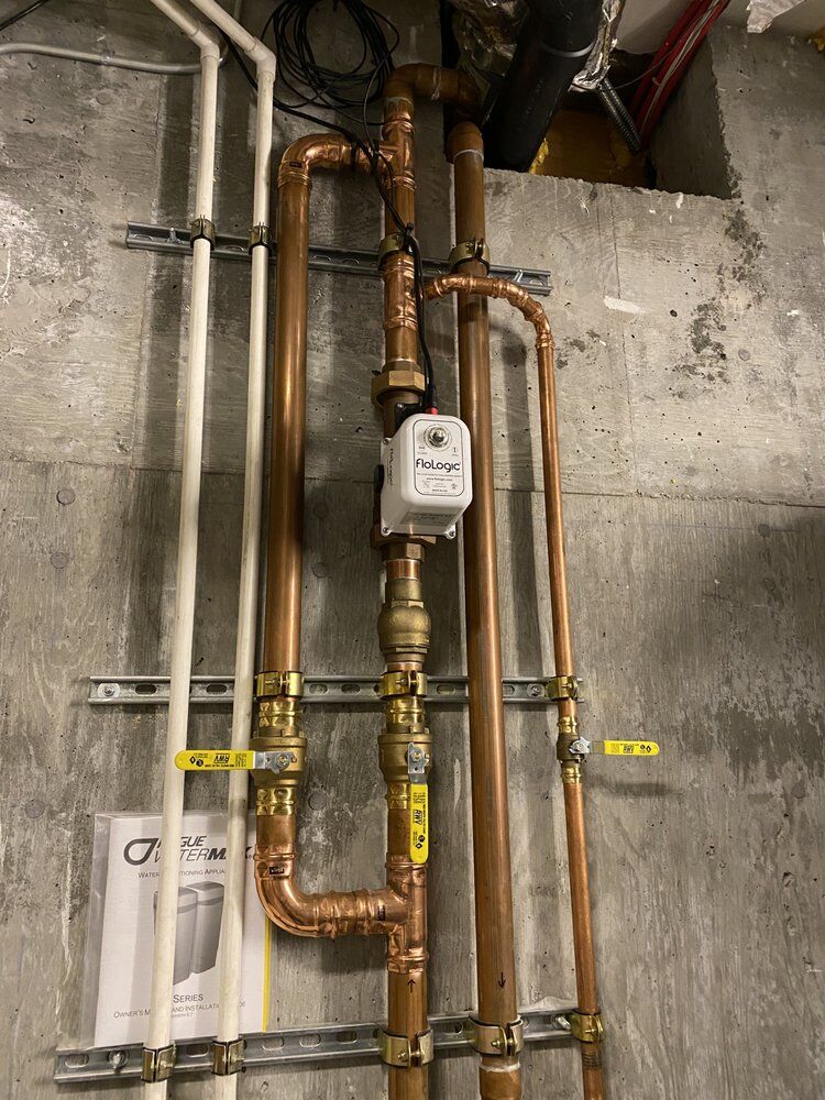 Manifold and shutoff assembly